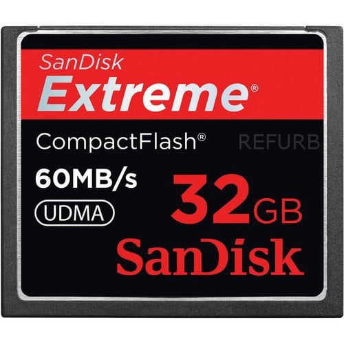 Refurb - SDHC Card 60mb/s Class 10 SanDisk Extreme 32 GB